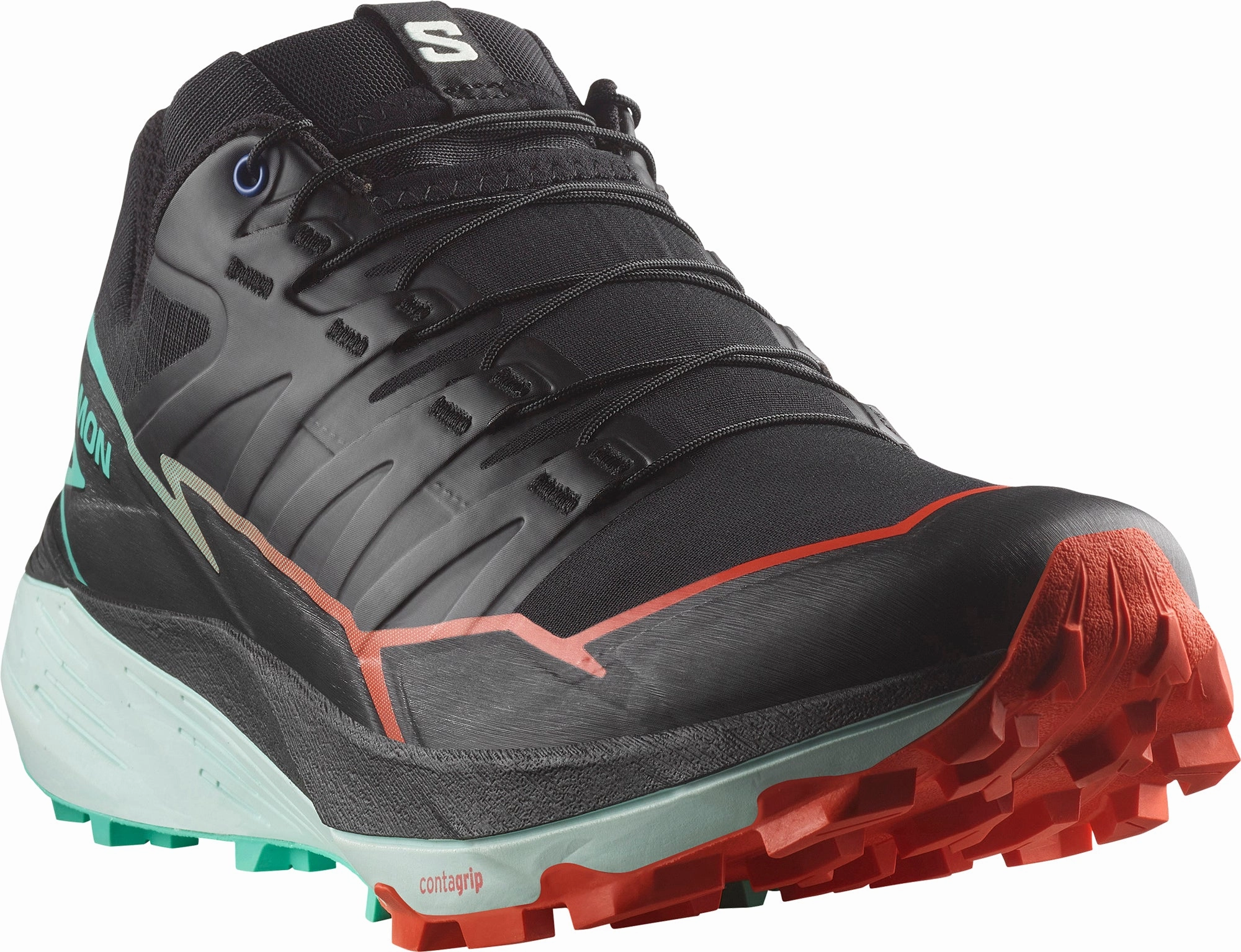 Shoes Salomon Salomon Thundercross Mens Trail Running Shoes - Black