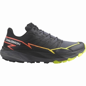 Shoes Salomon Salomon Thundercross Mens Trail Running Shoes - Black