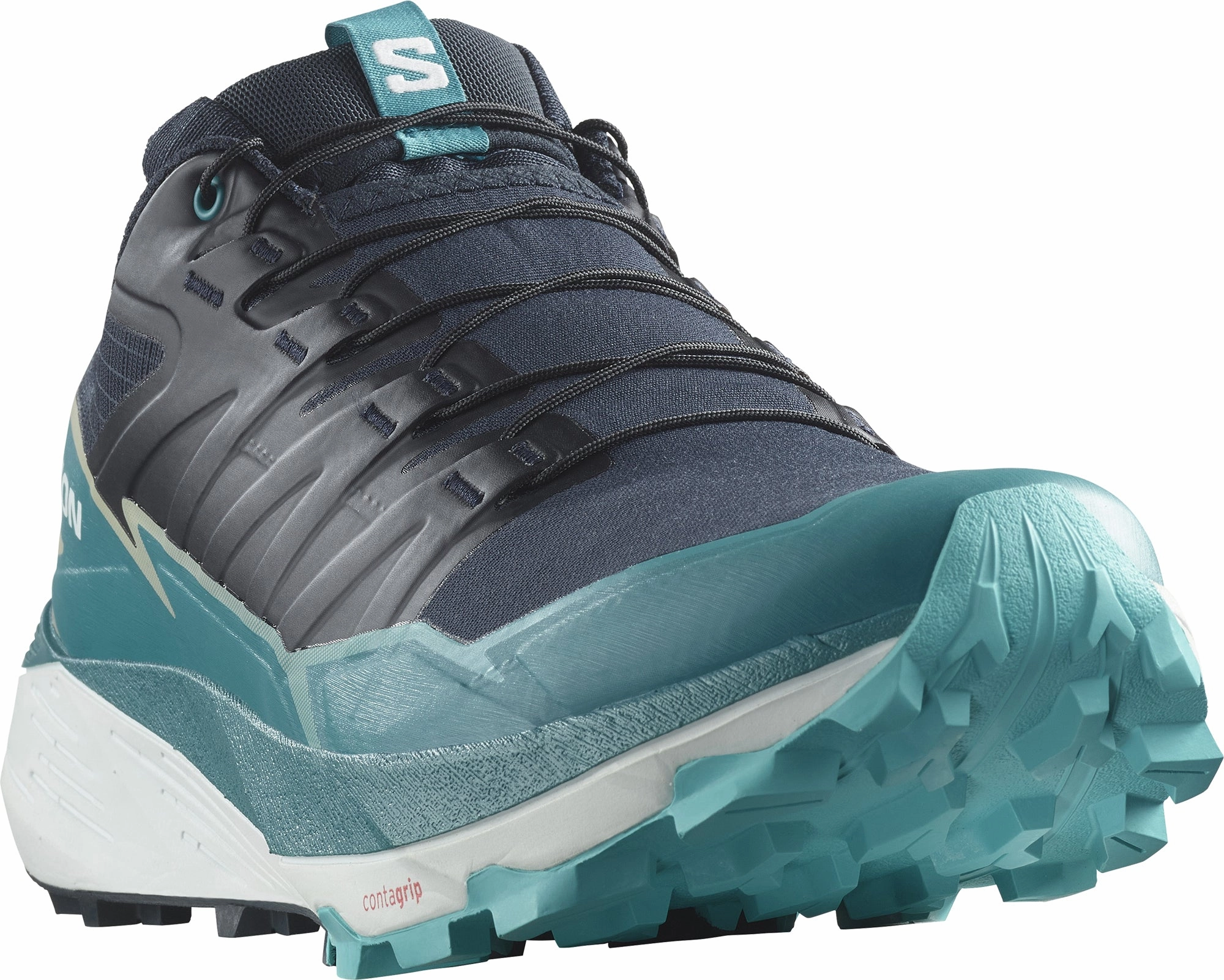 Shoes Salomon Salomon Thundercross Mens Trail Running Shoes - Blue