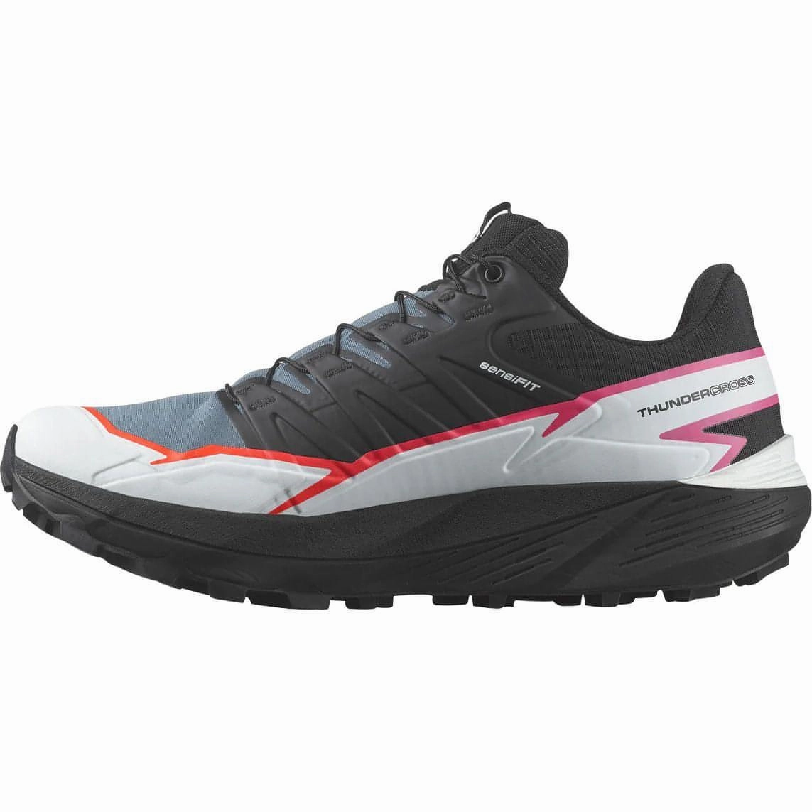 Shoes Salomon Salomon Thundercross Womens Trail Running Shoes - Black