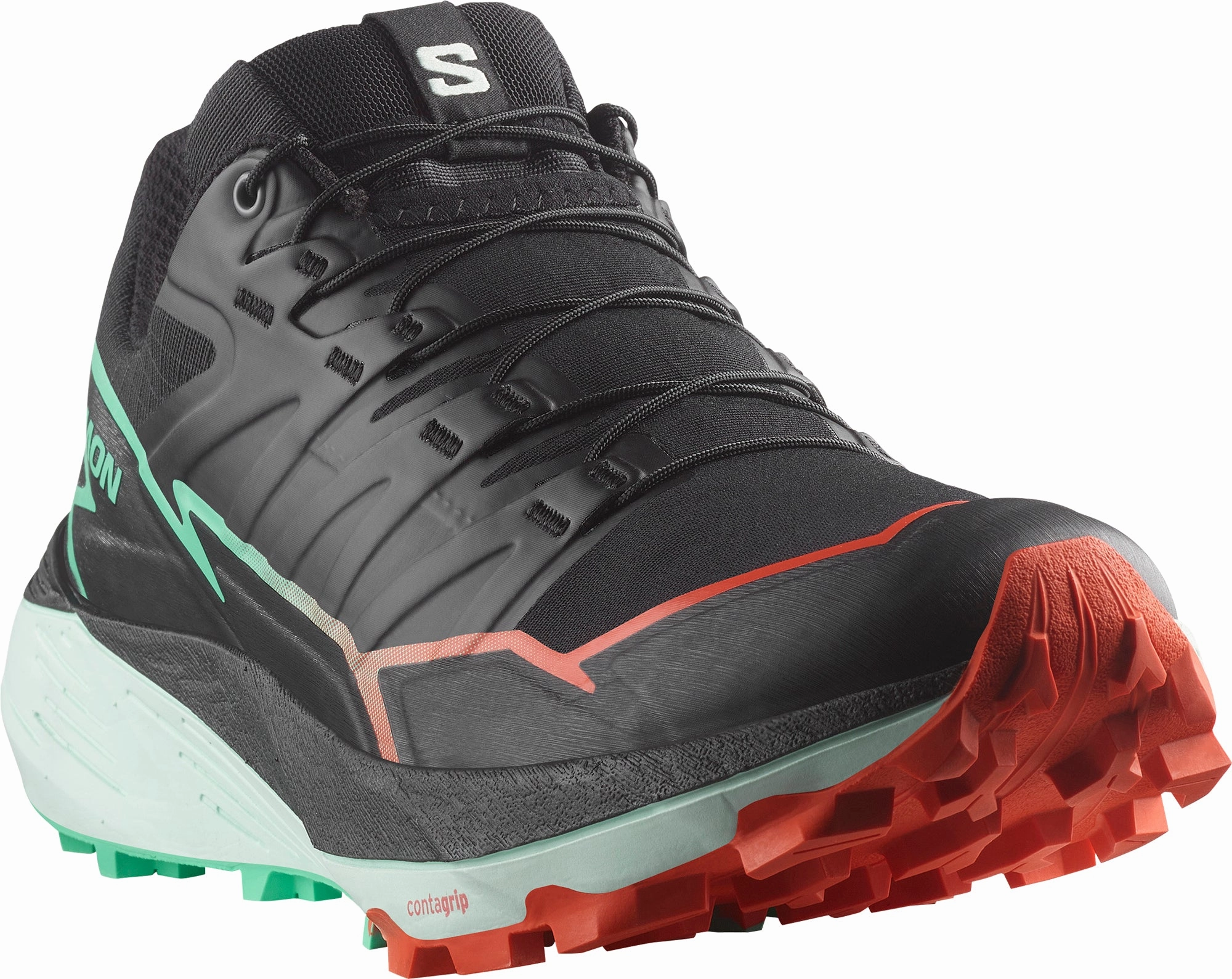 Shoes Salomon Salomon Thundercross Womens Trail Running Shoes - Black