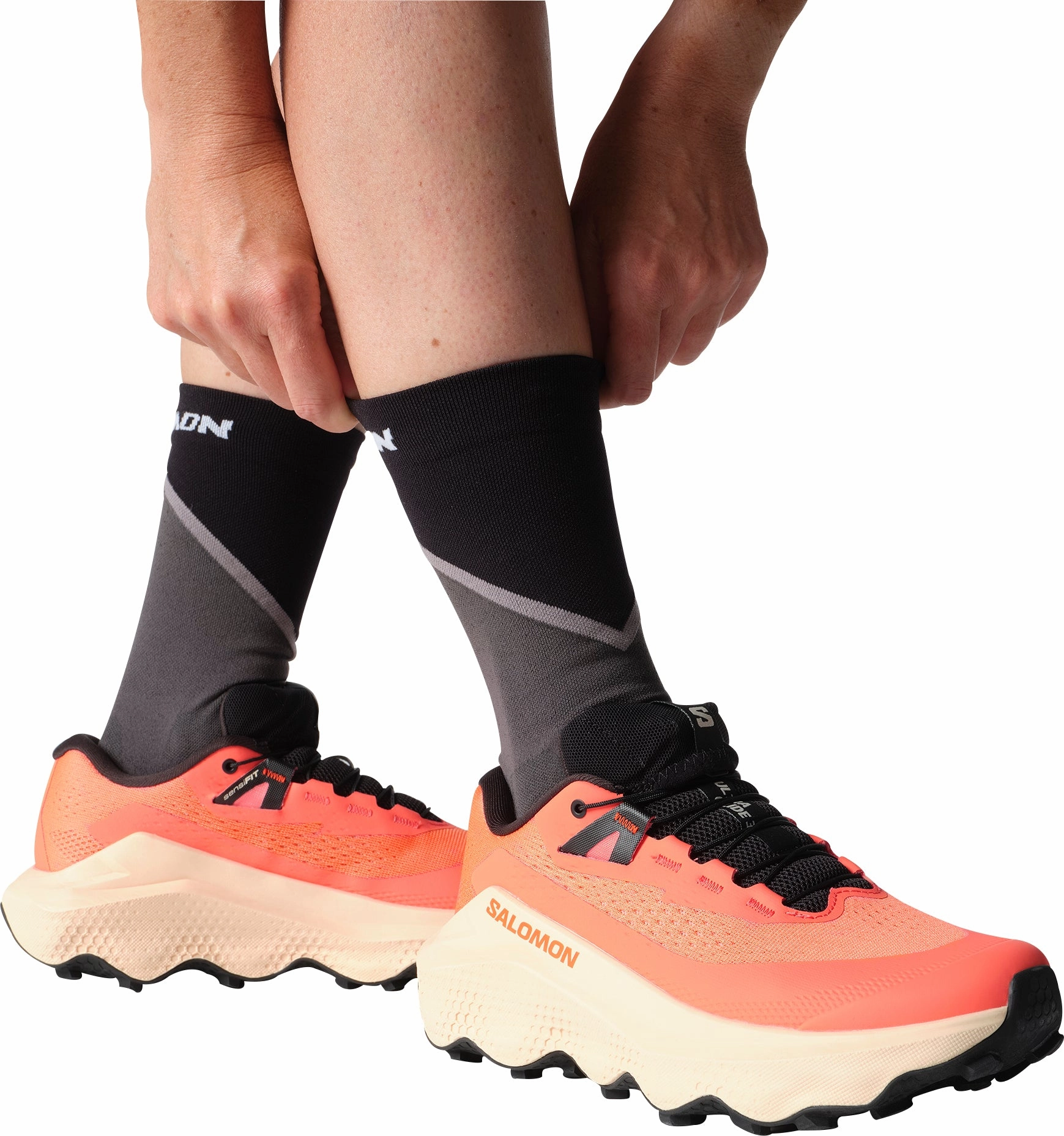 Shoes Salomon Salomon Ultra Glide 3 Womens Trail Running Shoes - Orange