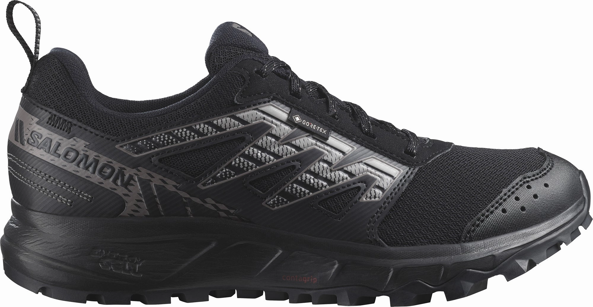 Shoes Salomon Salomon Wander GORE-TEX Womens Trail Running Shoes - Black