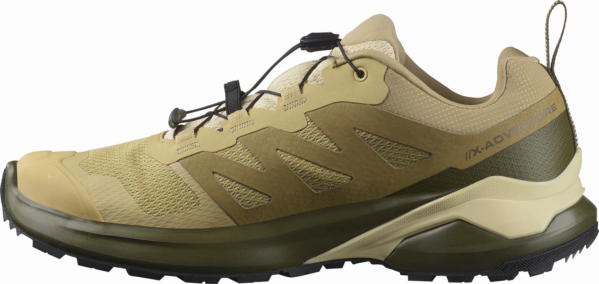 Shoes Salomon Salomon X-Adventure GORE-TEX Mens Walking Shoes - Green