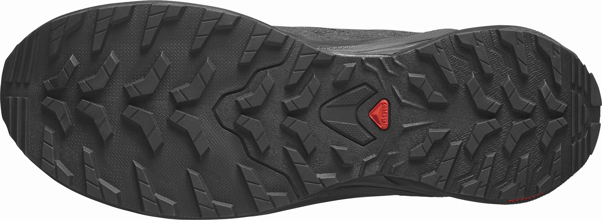 Shoes Salomon Salomon X-Adventure Mens Walking Shoes - Black