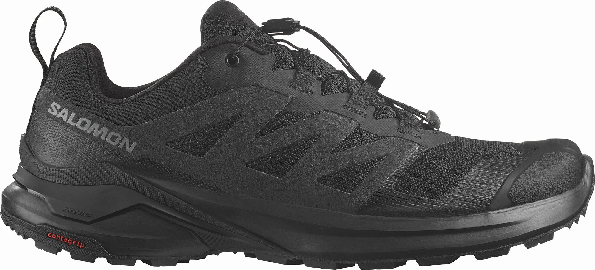 Shoes Salomon Salomon X-Adventure Mens Walking Shoes - Black