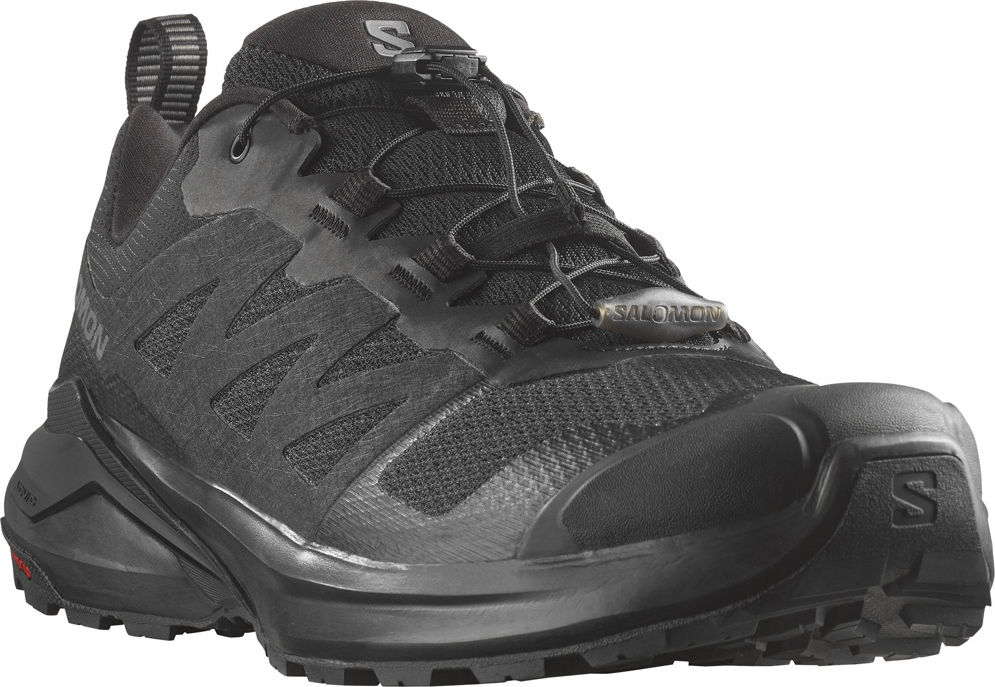 Shoes Salomon Salomon X-Adventure Mens Walking Shoes - Black