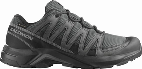 Shoes Salomon Salomon X-Adventure Recon GORE-TEX Mens Walking Shoes - Black