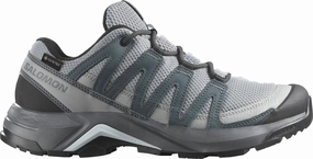 Shoes Salomon Salomon X-Adventure Recon GORE-TEX Womens Walking Shoes - Grey