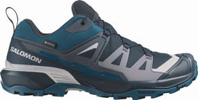 Shoes Salomon Salomon X Ultra 360 GORE-TEX Mens Walking Shoes - Blue