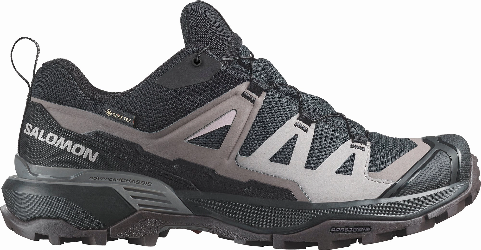 Shoes Salomon Salomon X Ultra 360 GORE-TEX Womens Walking Shoes - Black