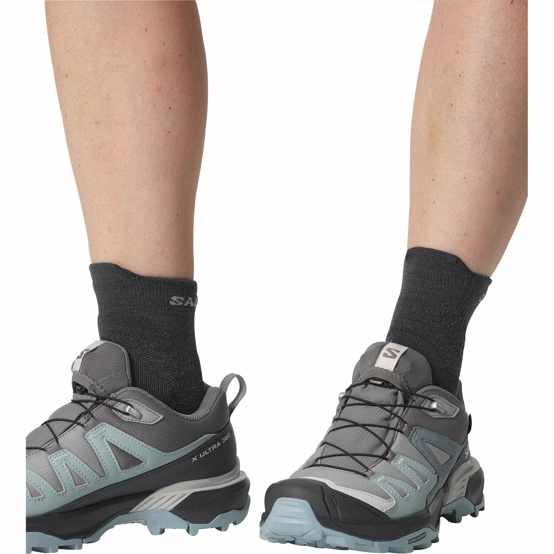 Shoes Salomon Salomon X Ultra 360 GORE-TEX Womens Walking Shoes - Grey