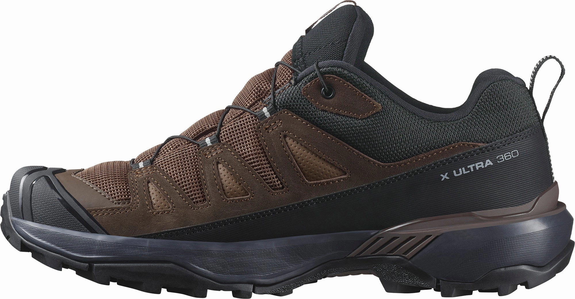 Shoes Salomon Salomon X Ultra 360 Leather GORE-TEX Mens Walking Shoes - Brown