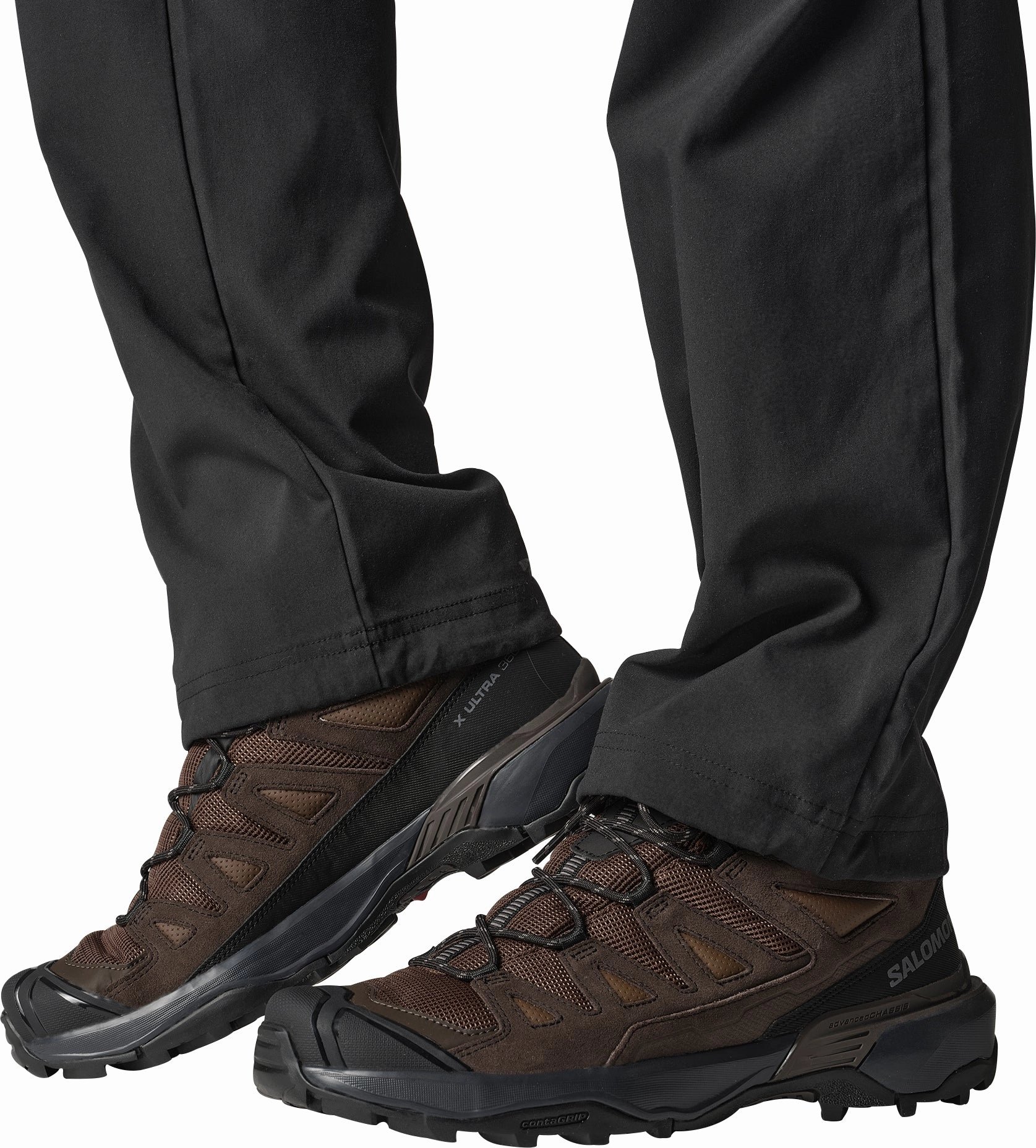 Shoes Salomon Salomon X Ultra 360 Leather Mid GORE-TEX Mens Walking Boots - Brown