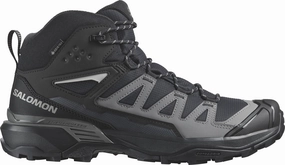 Shoes Salomon Salomon X Ultra 360 Mid GORE-TEX Mens Walking Boots - Black