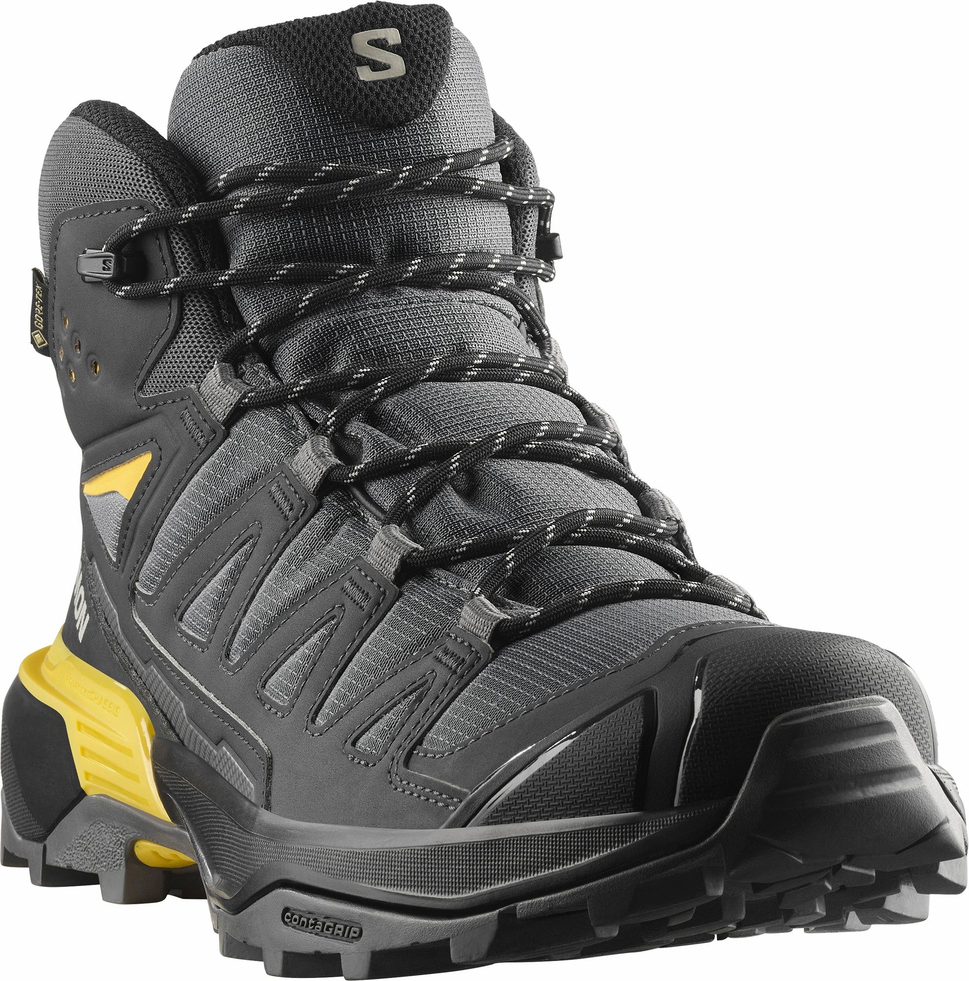 Shoes Salomon Salomon X Ultra 360 Mid GORE-TEX Mens Walking Boots - Grey