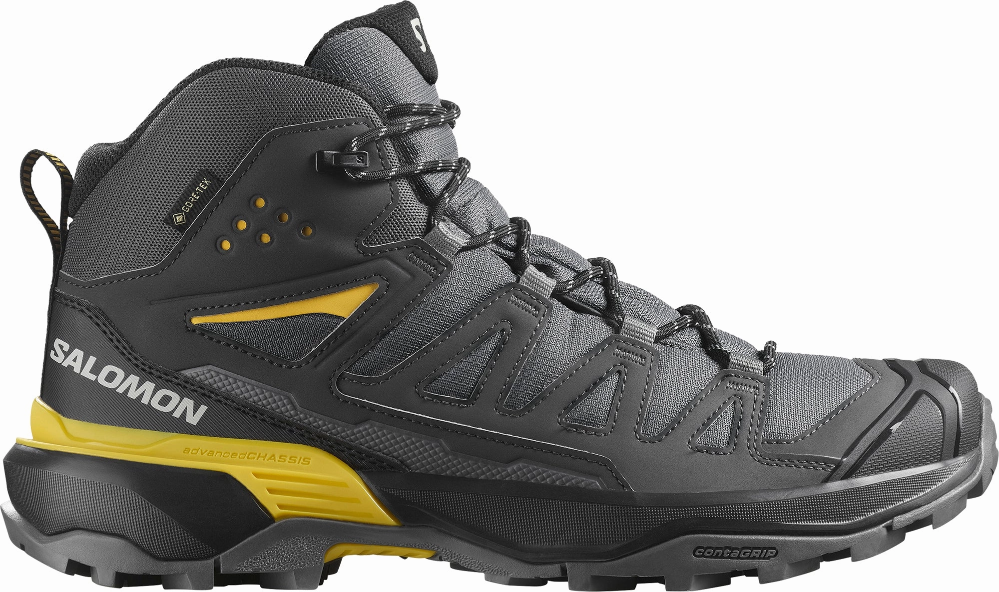 Shoes Salomon Salomon X Ultra 360 Mid GORE-TEX Mens Walking Boots - Grey