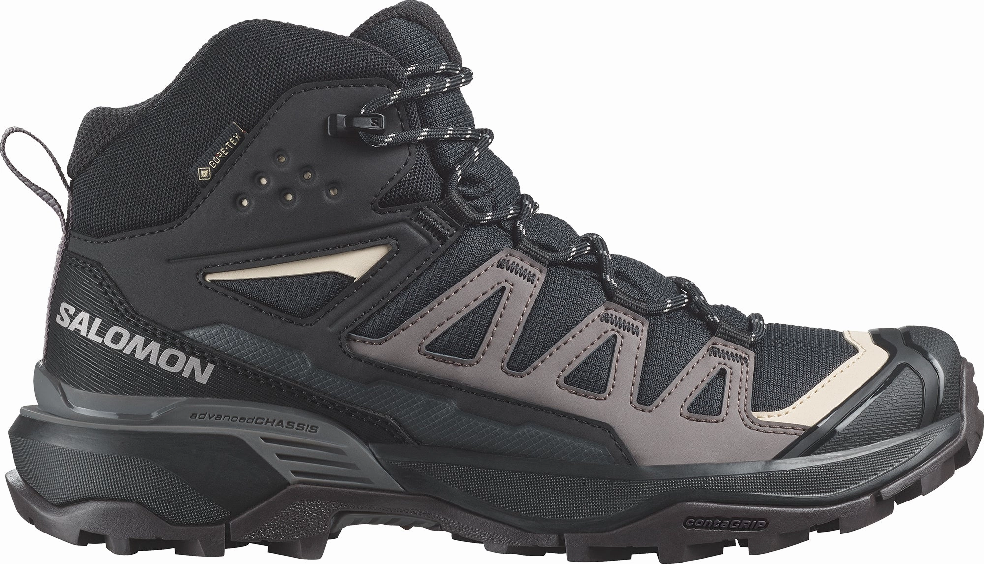 Shoes Salomon Salomon X Ultra 360 Mid GORE-TEX Womens Walking Boots - Black