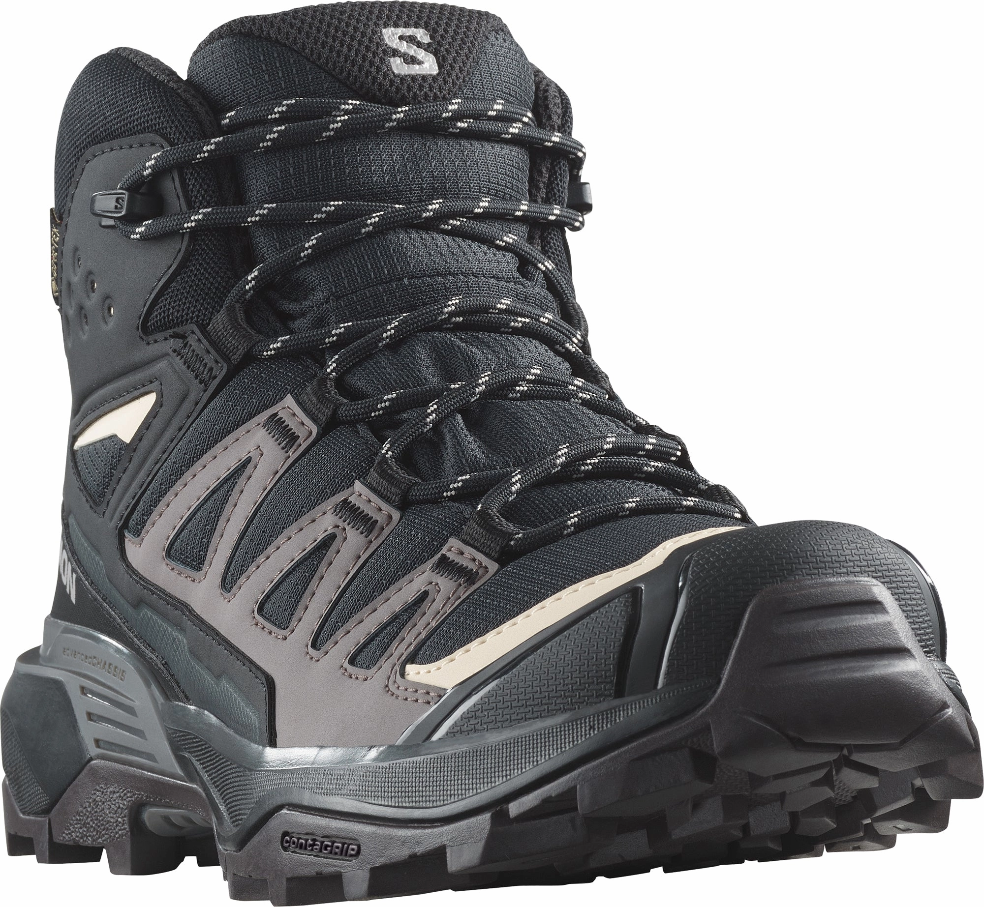 Shoes Salomon Salomon X Ultra 360 Mid GORE-TEX Womens Walking Boots - Black