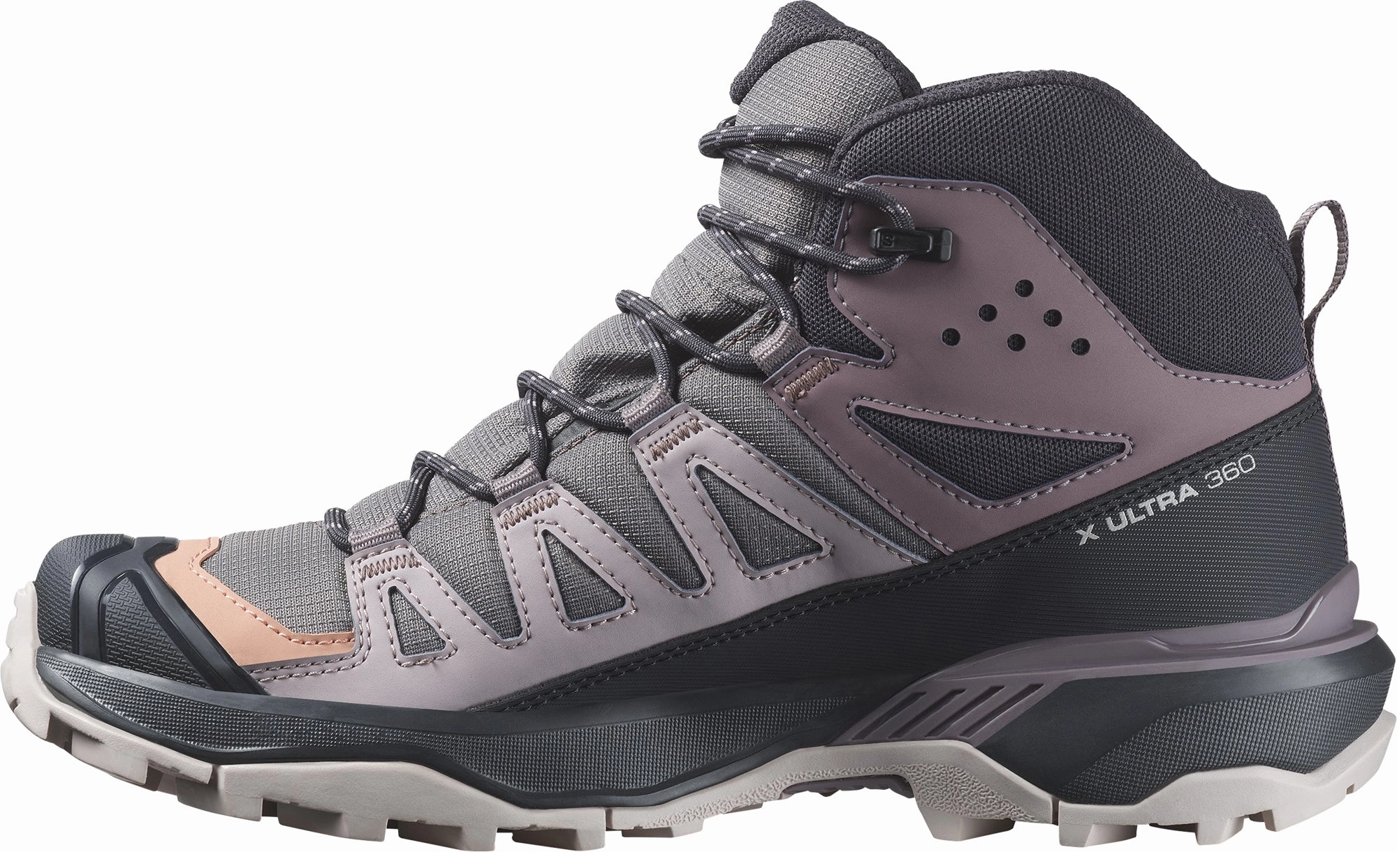 Shoes Salomon Salomon X Ultra 360 Mid GORE-TEX Womens Walking Boots - Grey