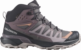 Shoes Salomon Salomon X Ultra 360 Mid GORE-TEX Womens Walking Boots - Grey
