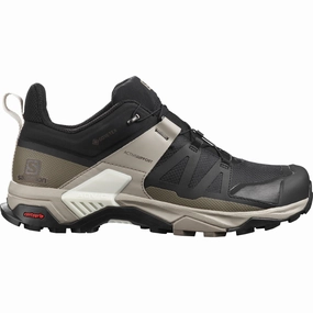 Shoes Salomon Salomon X Ultra 4 GORE-TEX Mens Walking Shoes - Black