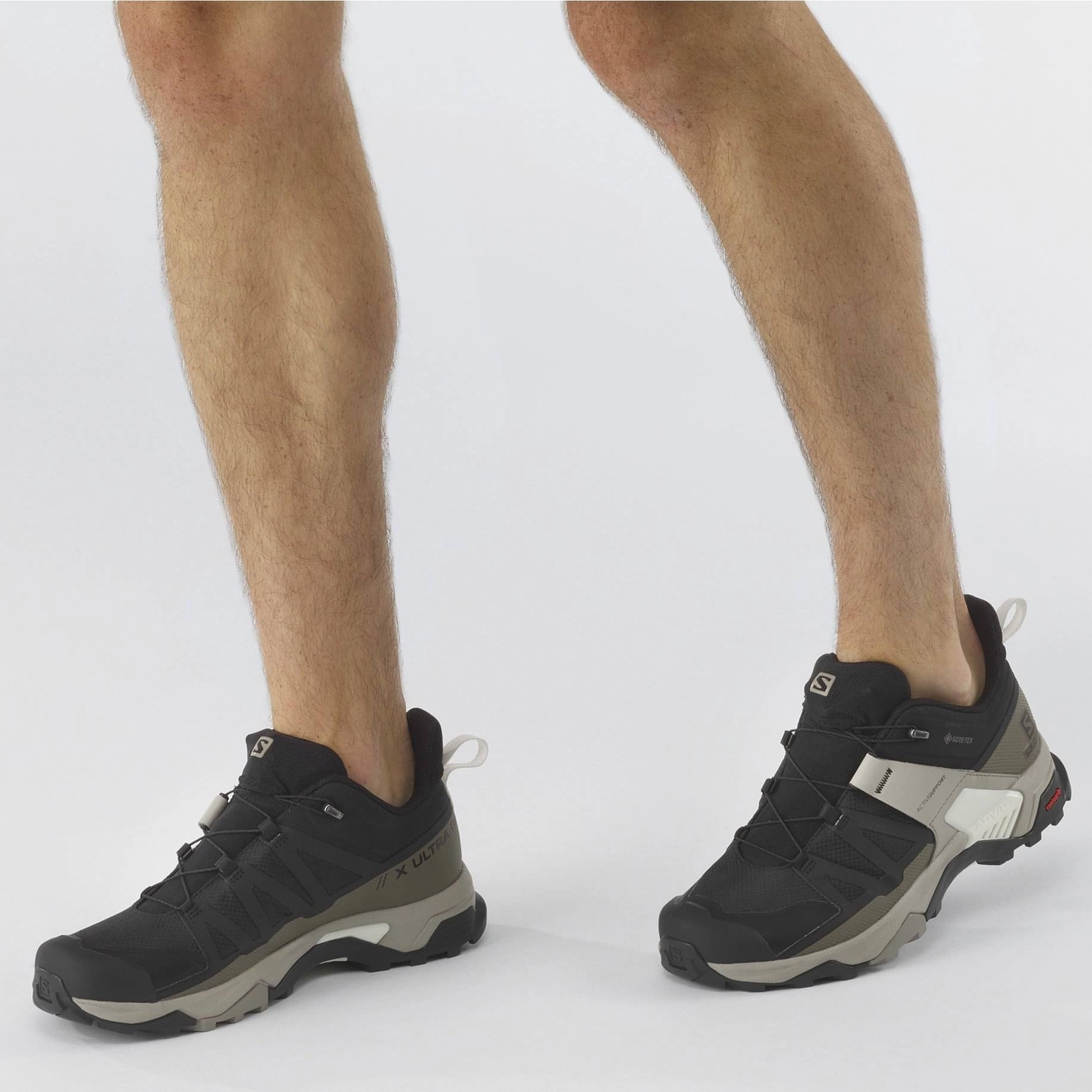 Shoes Salomon Salomon X Ultra 4 GORE-TEX Mens Walking Shoes - Black