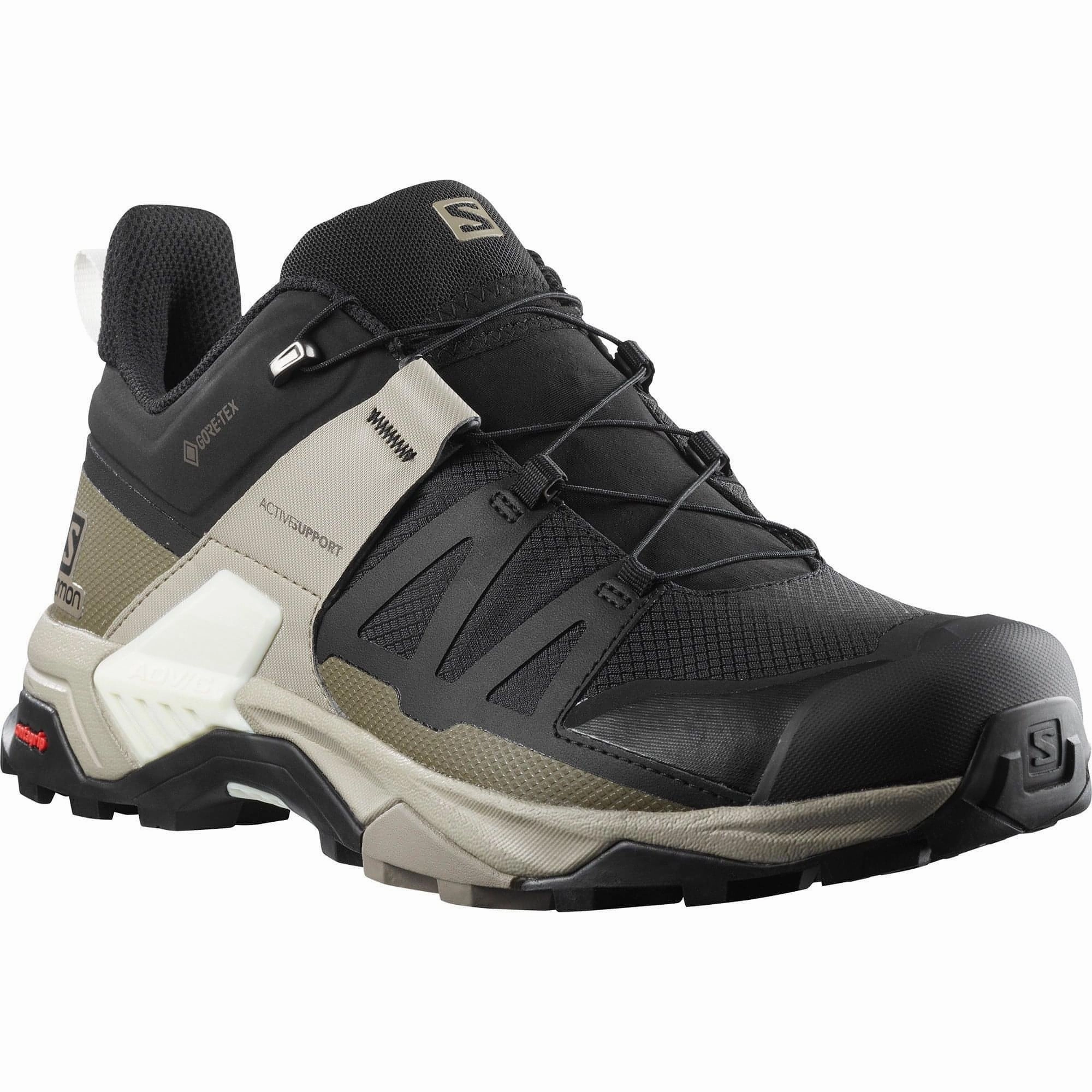 Shoes Salomon Salomon X Ultra 4 GORE-TEX Mens Walking Shoes - Black