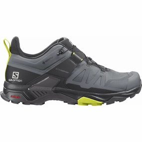 Shoes Salomon Salomon X Ultra 4 GORE-TEX Mens Walking Shoes - Grey