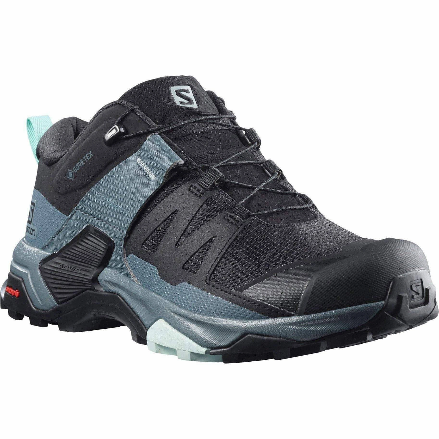 Shoes Salomon Salomon X Ultra 4 GORE-TEX Womens Walking Shoes - Black