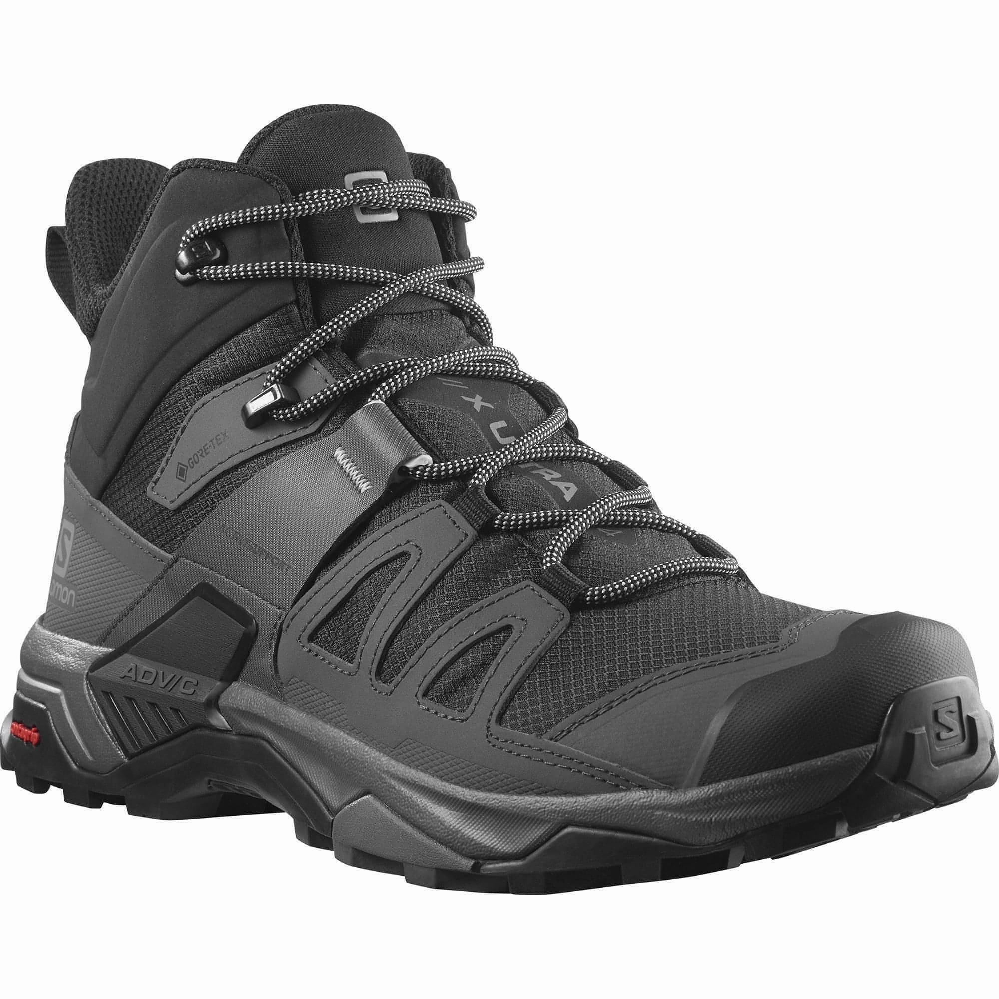 Shoes Salomon Salomon X Ultra 4 MID GORE-TEX Mens Walking Boots - Black