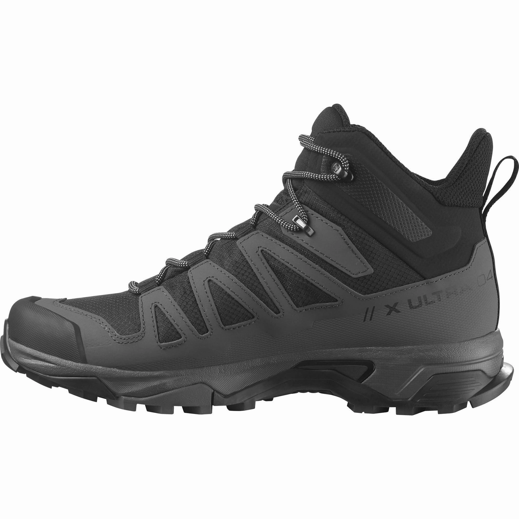 Shoes Salomon Salomon X Ultra 4 MID GORE-TEX Mens Walking Boots - Black
