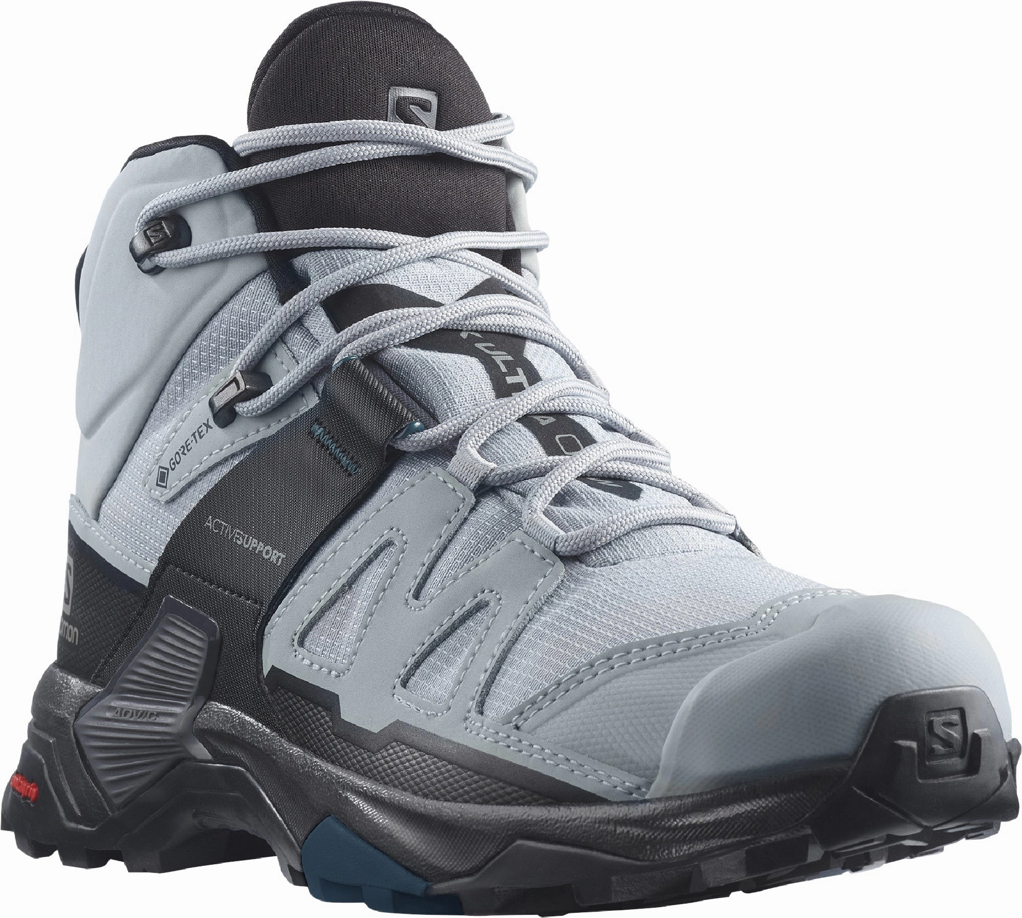 Shoes Salomon Salomon X Ultra 4 Mid GORE-TEX WIDE FIT Womens Walking Boots - Blue
