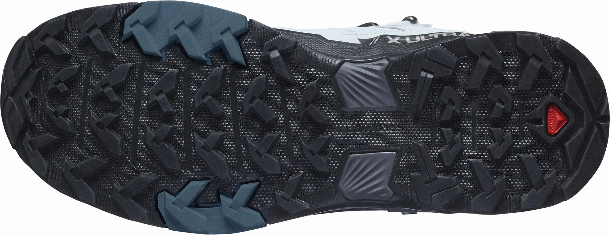 Shoes Salomon Salomon X Ultra 4 Mid GORE-TEX WIDE FIT Womens Walking Boots - Blue