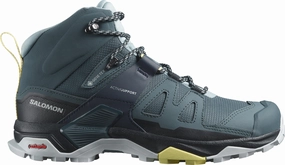 Shoes Salomon Salomon X Ultra 4 Mid GORE-TEX Womens Walking Boots - Blue
