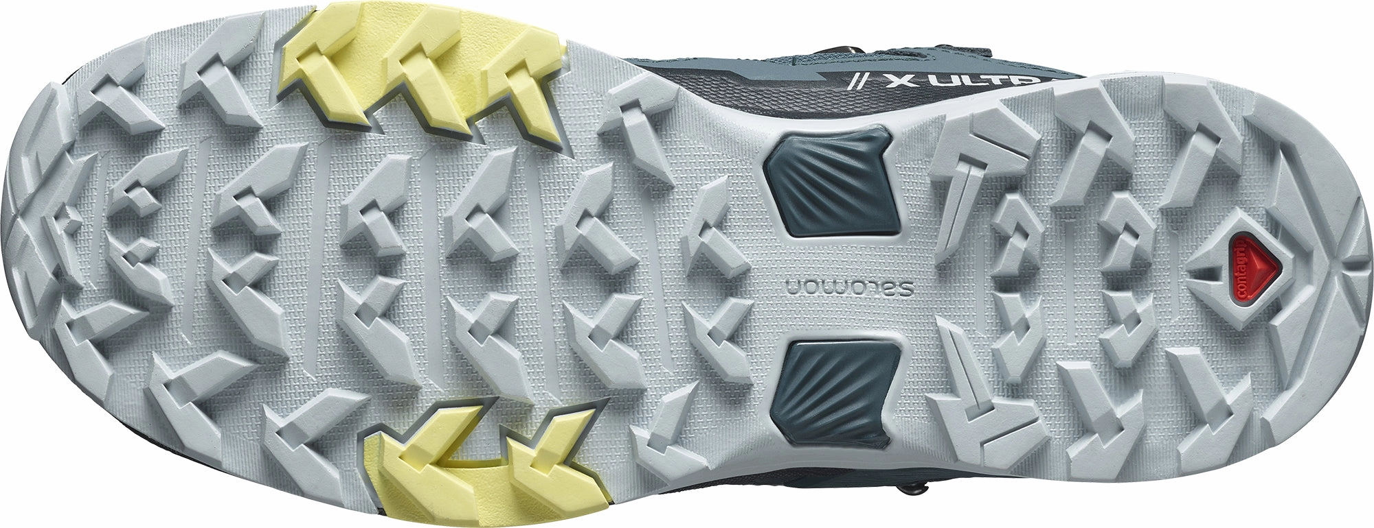 Shoes Salomon Salomon X Ultra 4 Mid GORE-TEX Womens Walking Boots - Blue