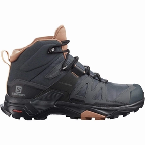 Shoes Salomon Salomon X Ultra 4 Mid GORE-TEX Womens Walking Boots - Grey