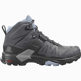 Shoes Salomon Salomon X Ultra 4 Mid GORE-TEX Womens Walking Boots - Grey