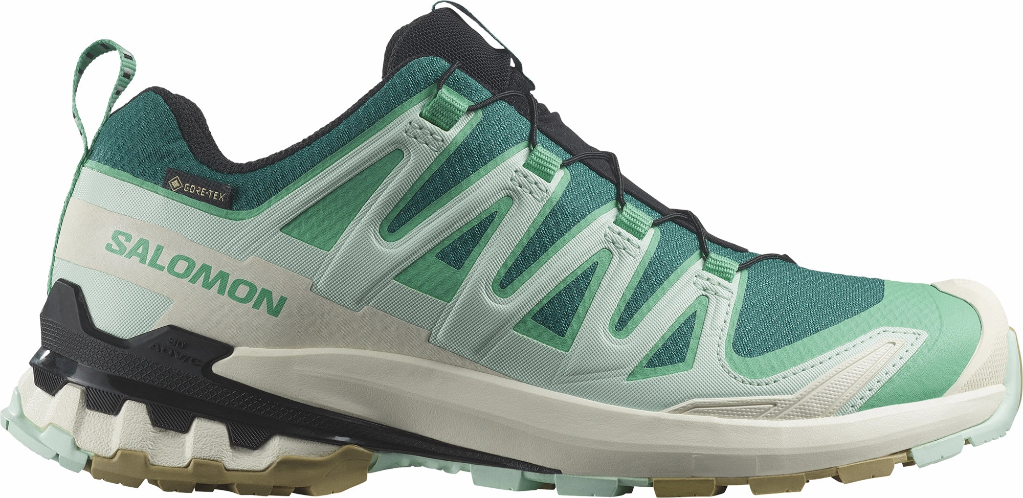Shoes Salomon Salomon XA Pro 3D V9 GORE-TEX Womens Trail Running Shoes - Green