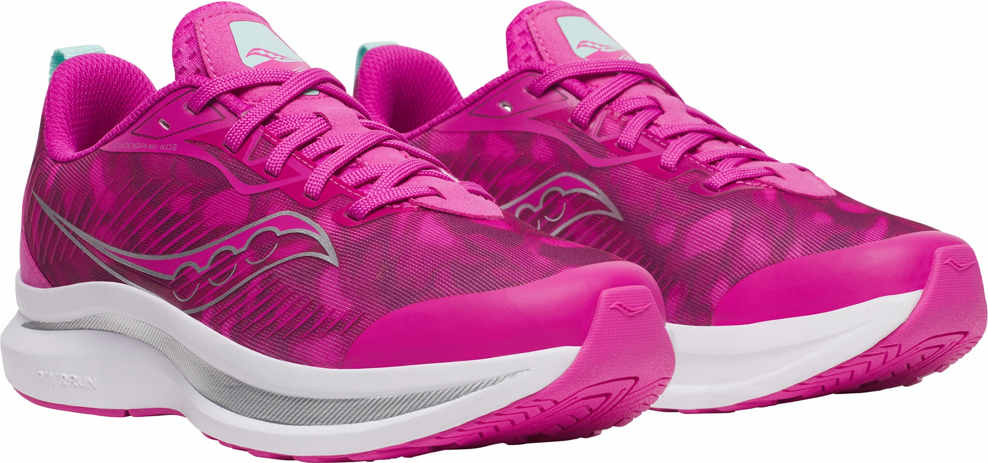 Shoes Saucony Saucony Endorphin KDZ Junior Running Shoes - Pink