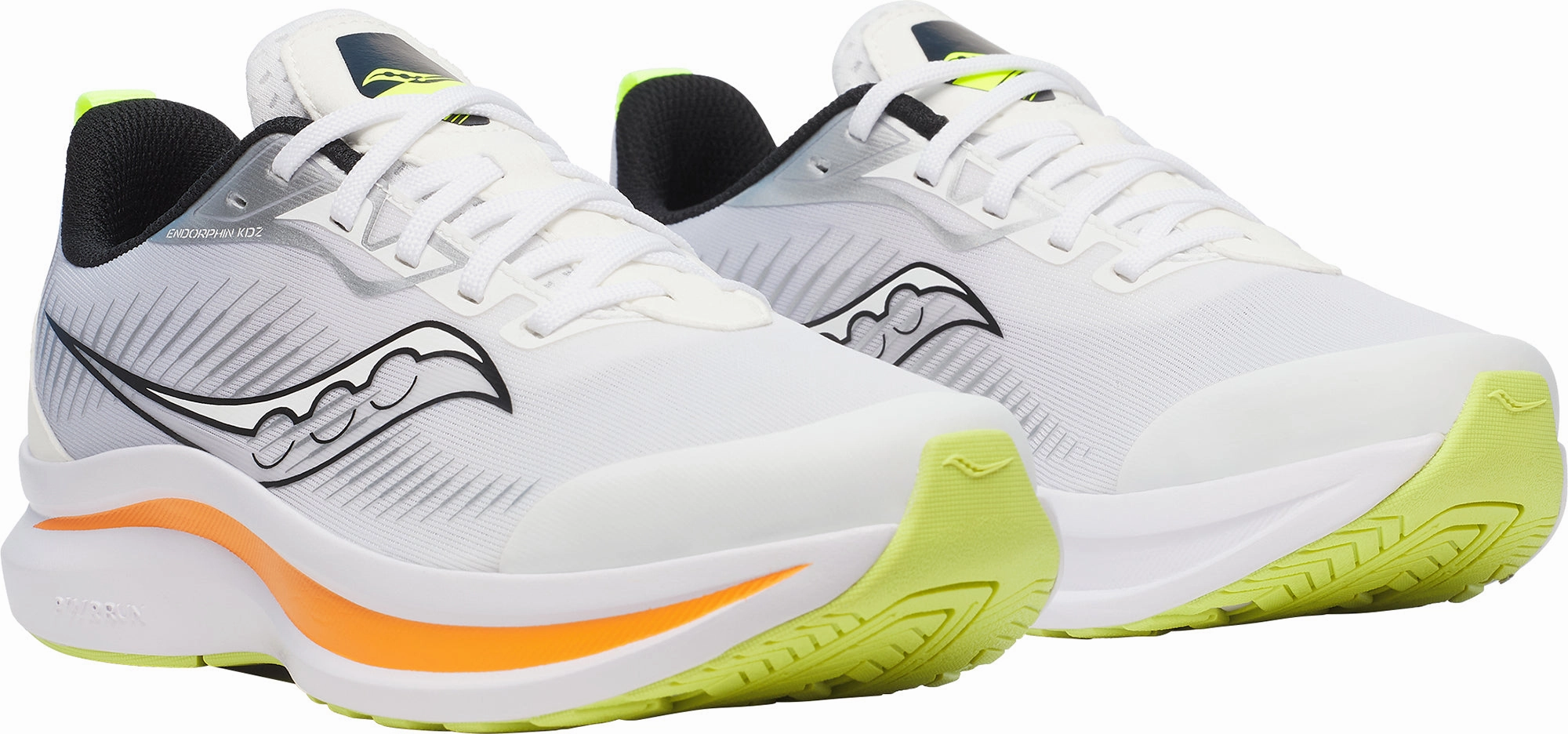 Shoes Saucony Saucony Endorphin KDZ Junior Running Shoes - White
