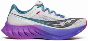 Shoes Saucony Saucony Endorphin Pro 4 Mens Running Shoes - White