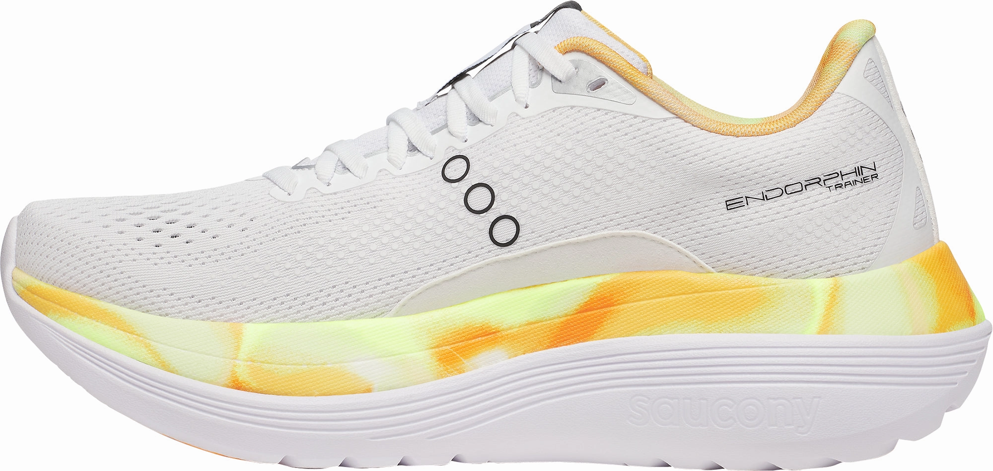Shoes Saucony Saucony Endorphin Trainer Mens Running Shoes - White
