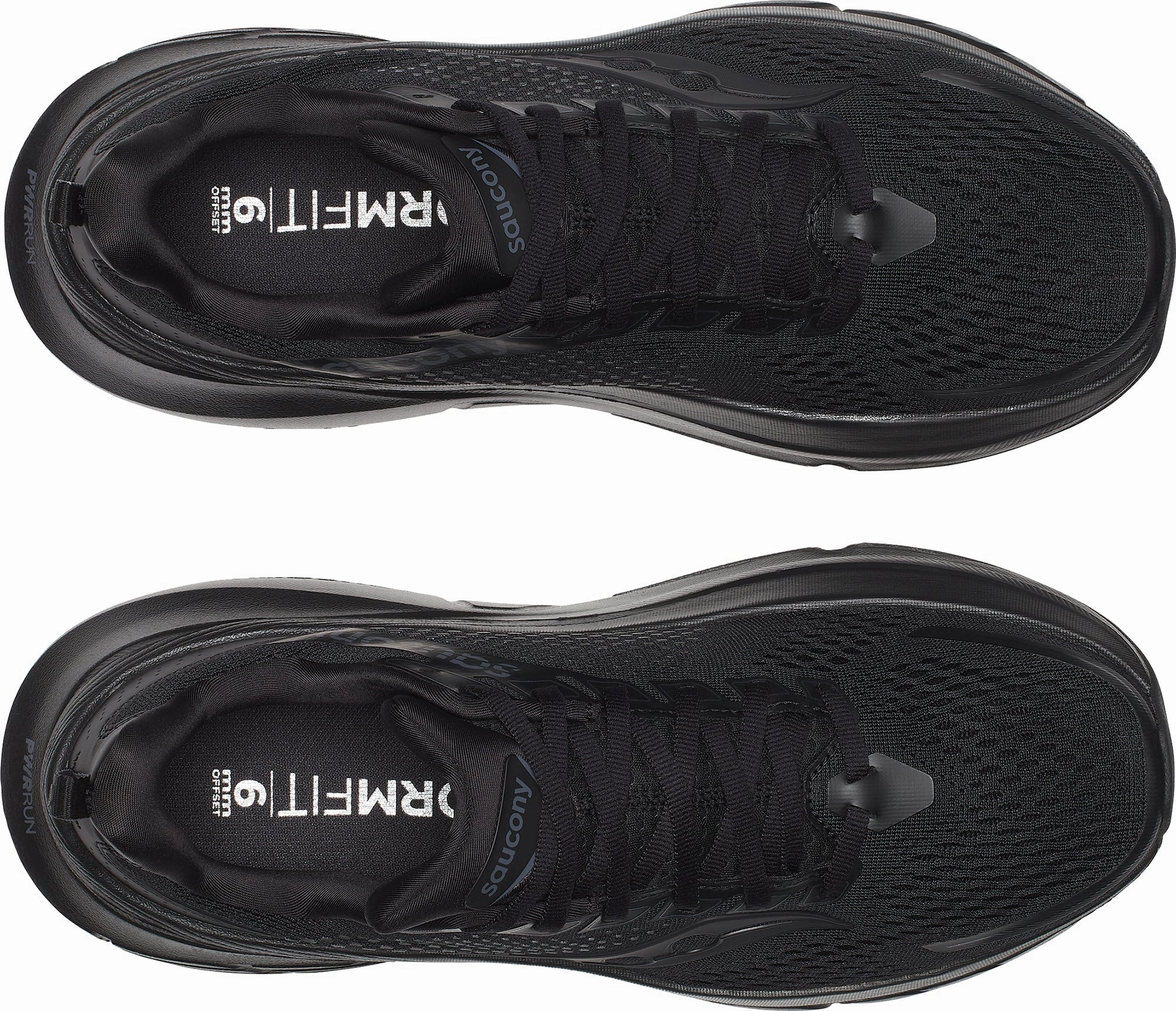 Shoes Saucony Saucony Guide 17 Mens Running Shoes - Black