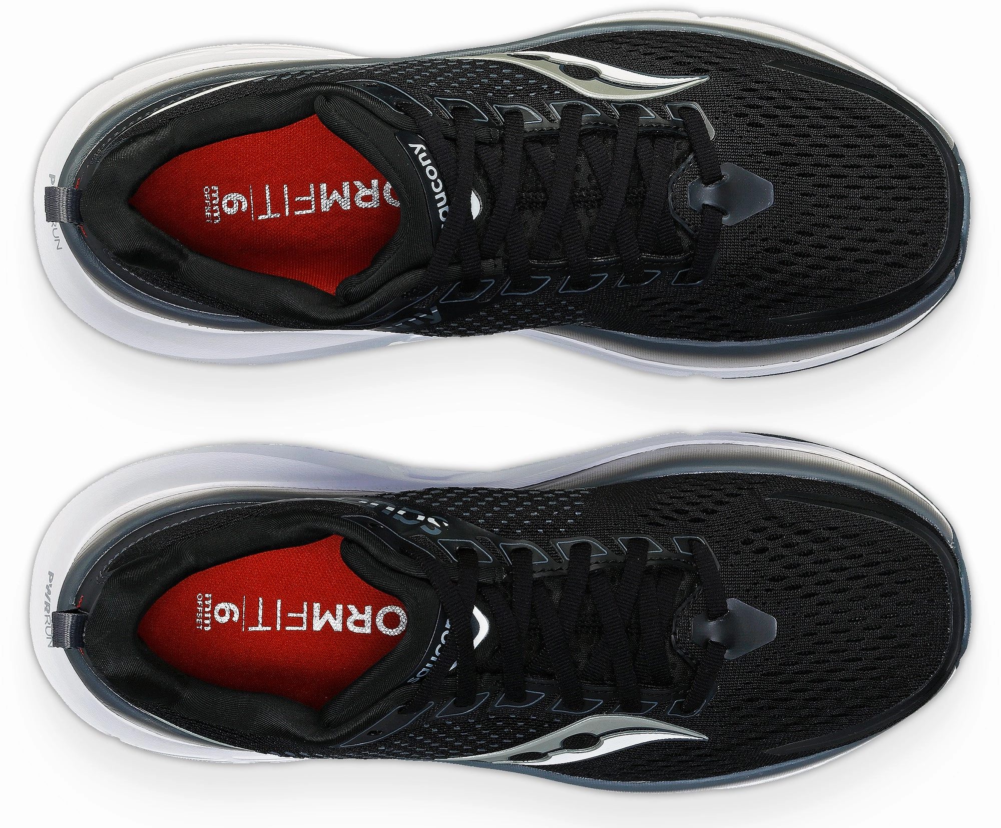 Shoes Saucony Saucony Guide 17 Mens Running Shoes - Black