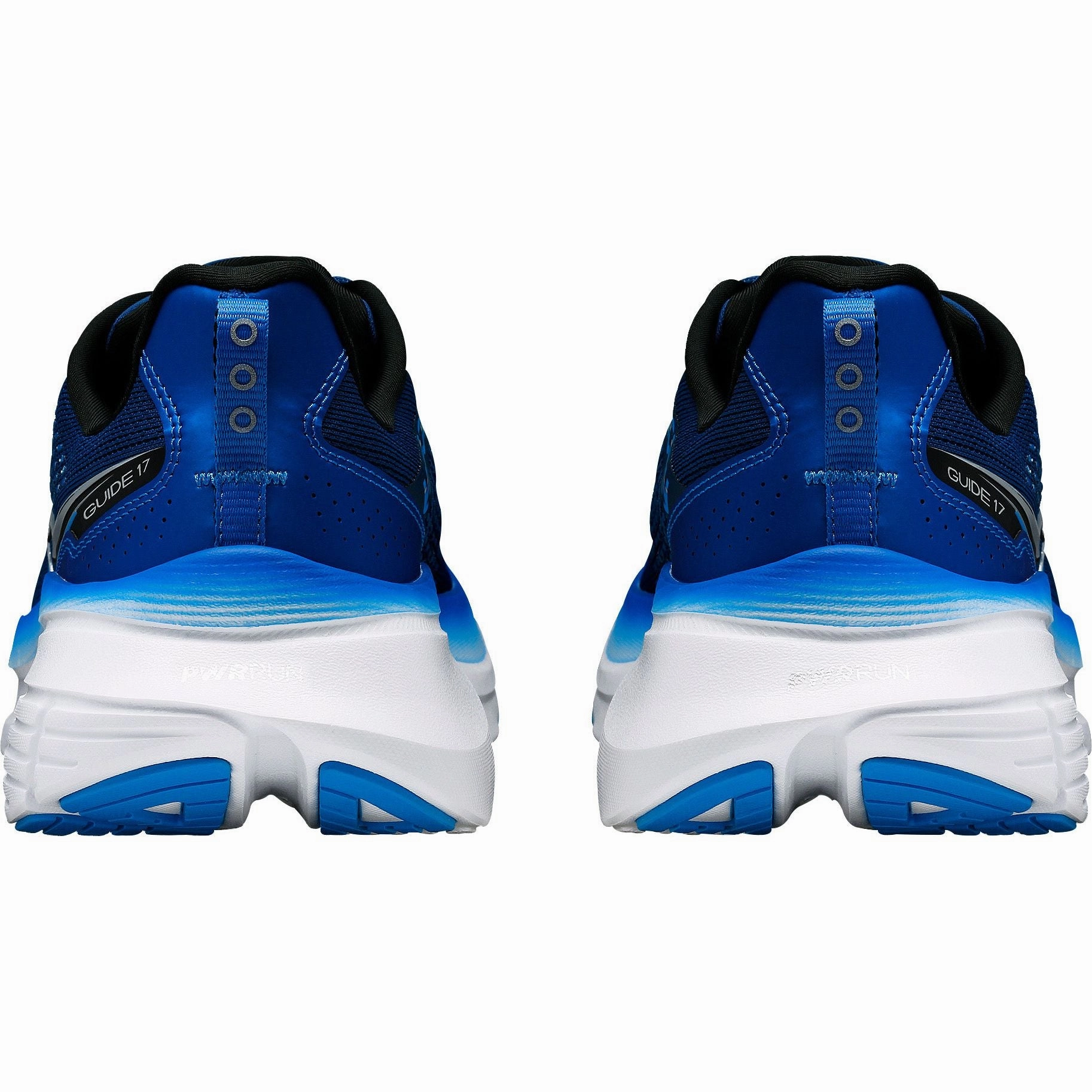 Shoes Saucony Saucony Guide 17 WIDE FIT Mens Running Shoes - Navy