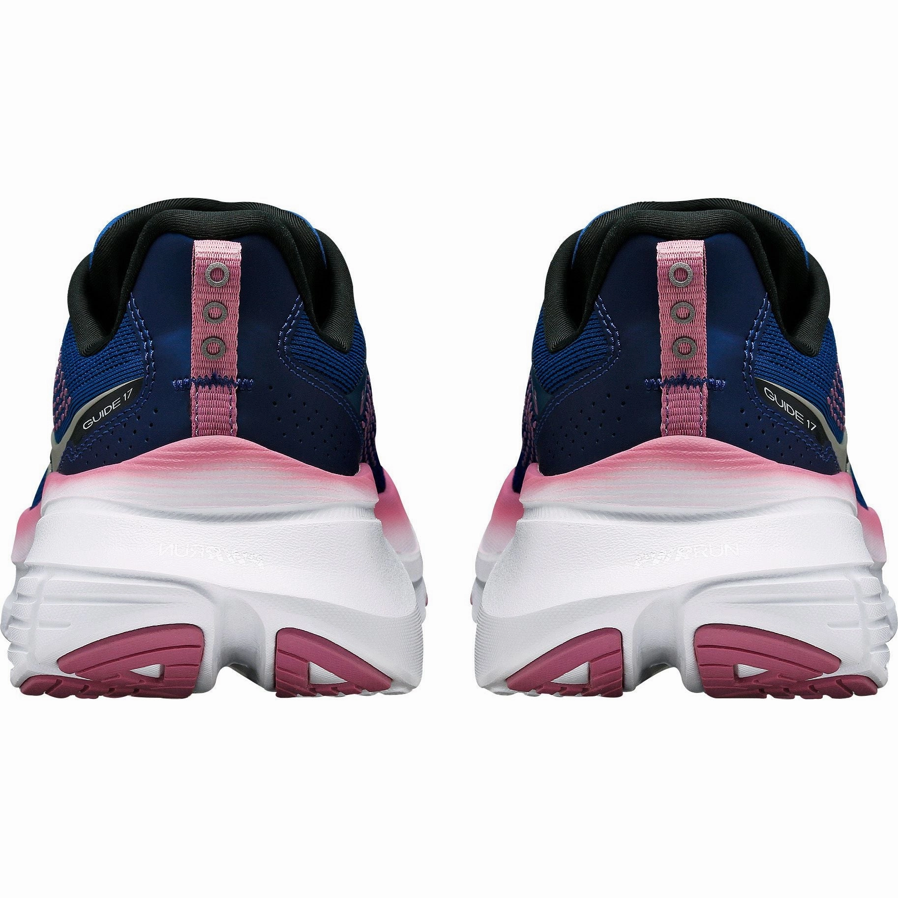 Shoes Saucony Saucony Guide 17 WIDE FIT Womens Running Shoes - Navy