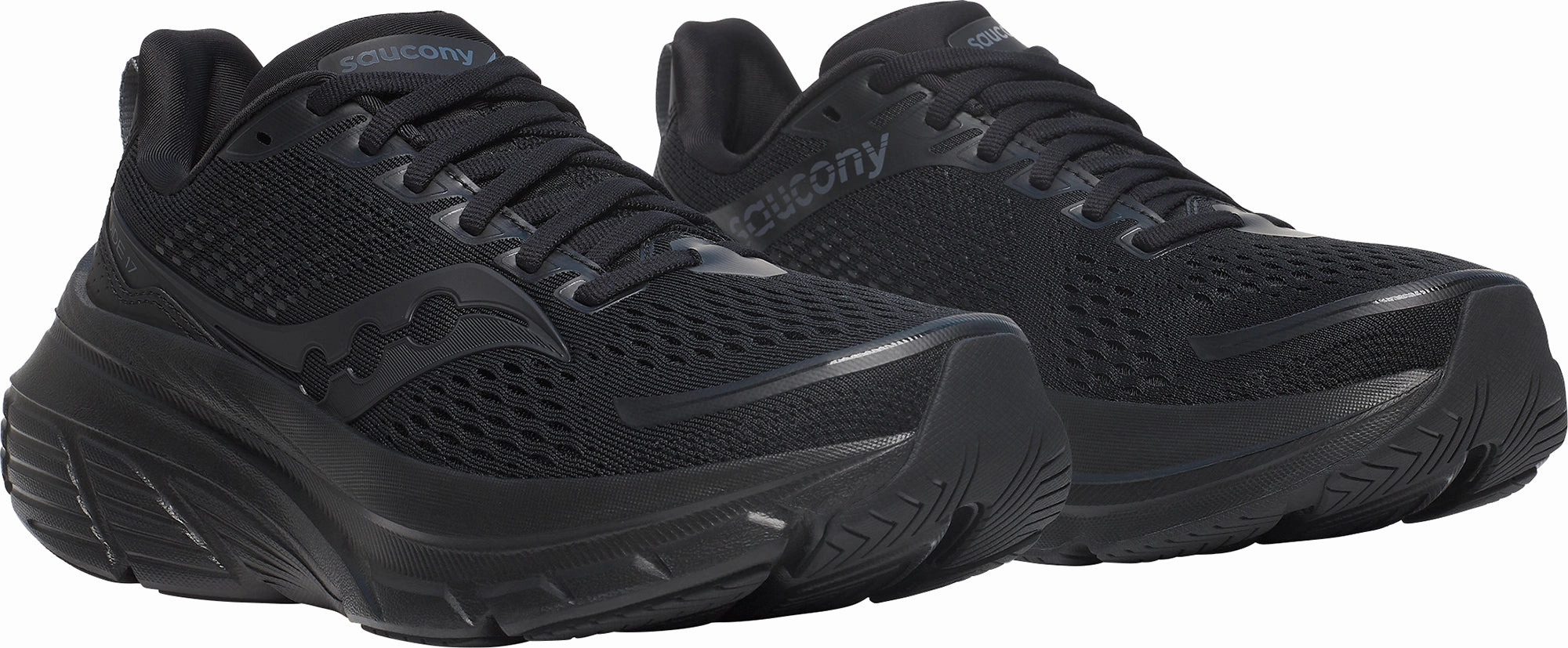 Shoes Saucony Saucony Guide 17 Womens Running Shoes - Black