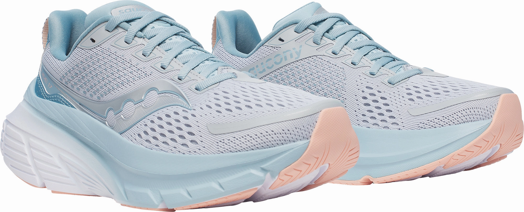 Shoes Saucony Saucony Guide 17 Womens Running Shoes - Grey