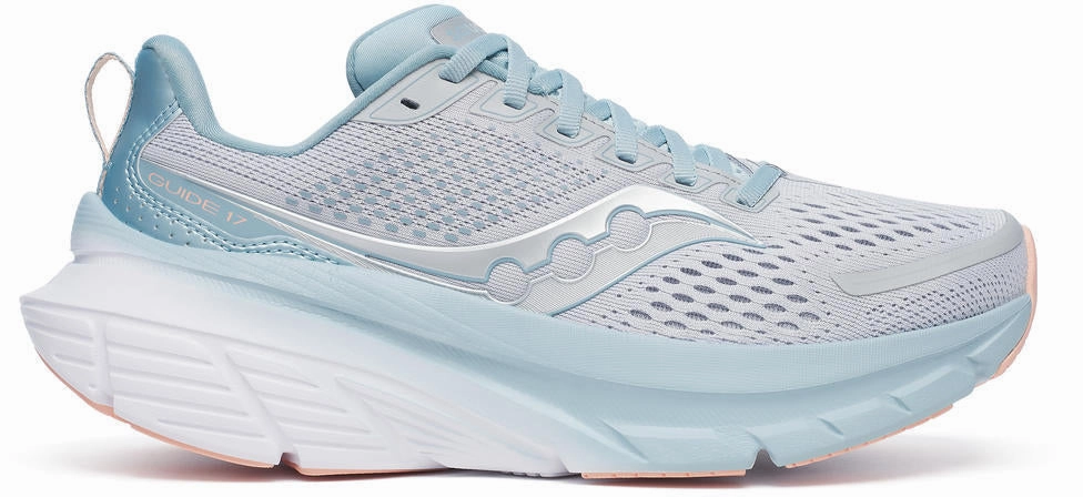 Shoes Saucony Saucony Guide 17 Womens Running Shoes - Grey